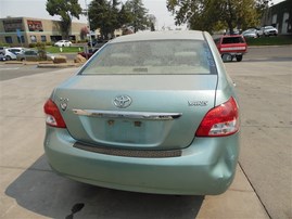 2007 TOYOTA YARIS 4DOOR SEDAN GREEN 1.5 AT Z20174